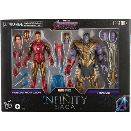 Marvel legends The infinity saga Iron man vs Thanos